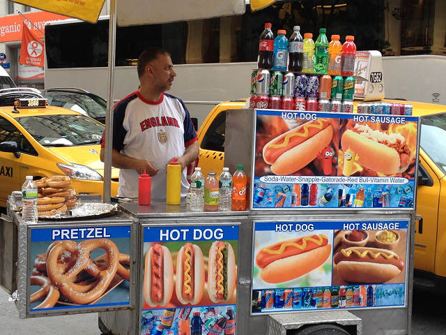 Hot Dogs In New York City