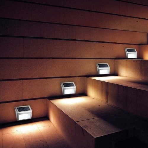 Solar step lights