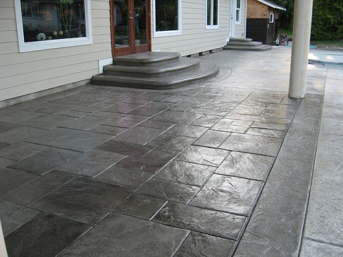 Ashlar Stamped Concrete