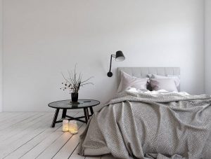 Monochrome bedroom ideas
