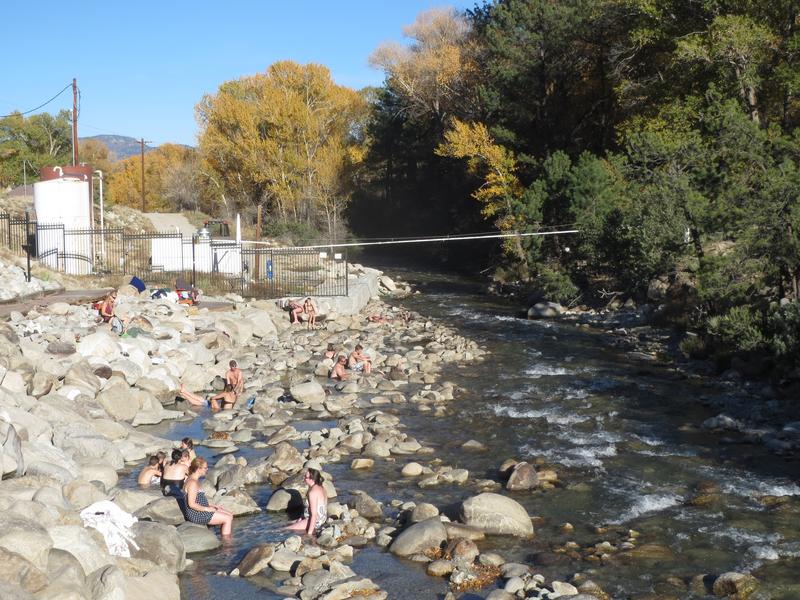 Colorado hot springs resorts _ Mount princeton