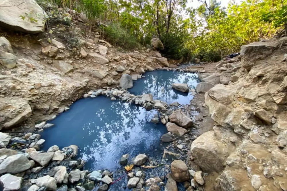 Montecito hot spring is most natural spring in santa barbara