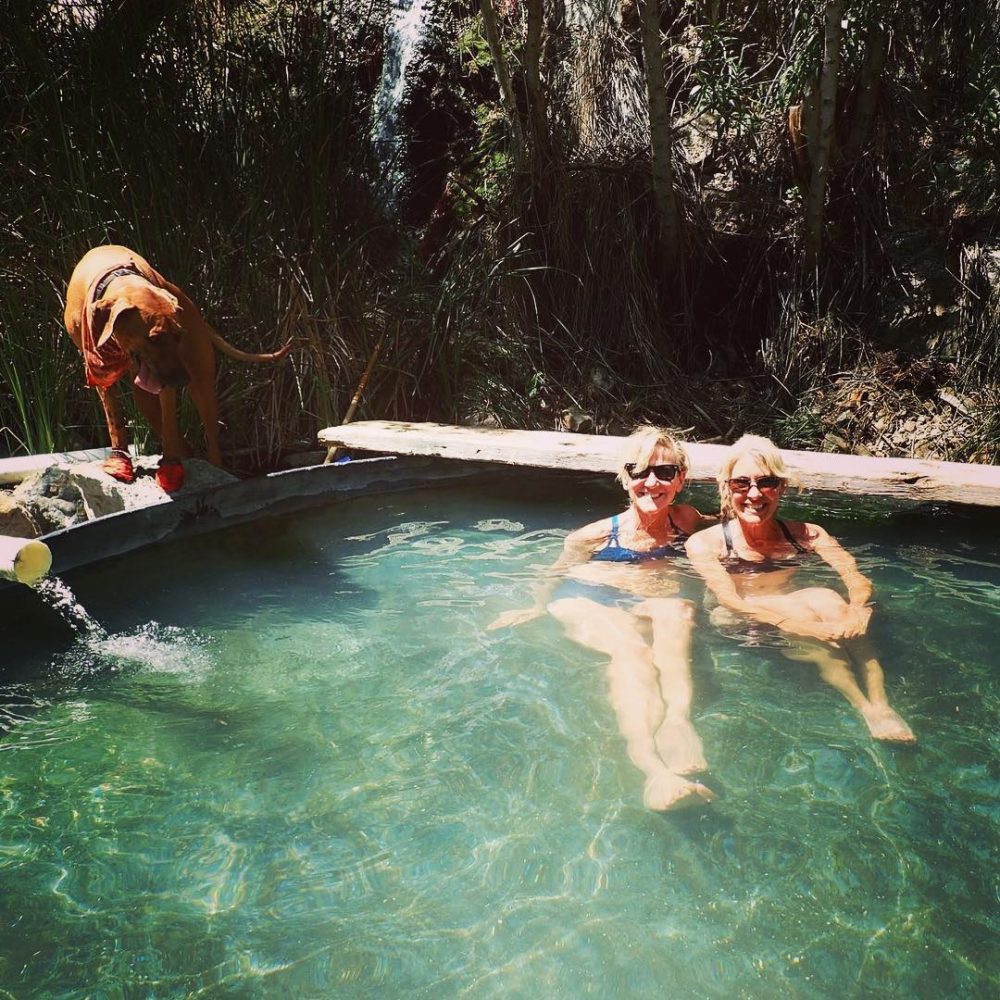 Willet natural hot springs in California