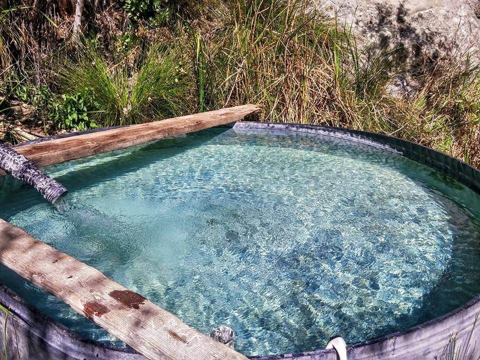 Willett Hot Springs in Loas Padres National Forest