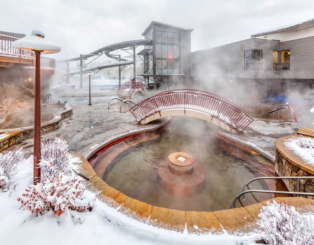 Best spot in Colorado hot springs map - Old town hot springs