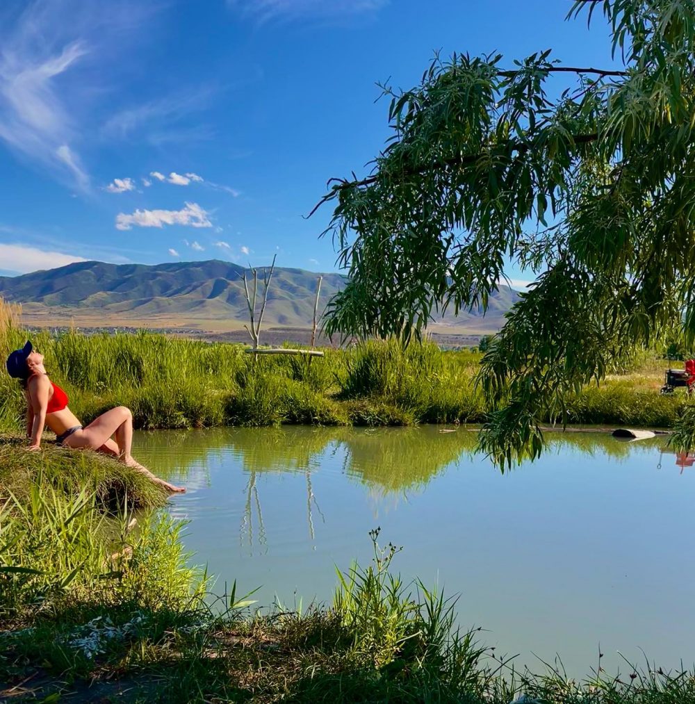 Inlet springs in Utah