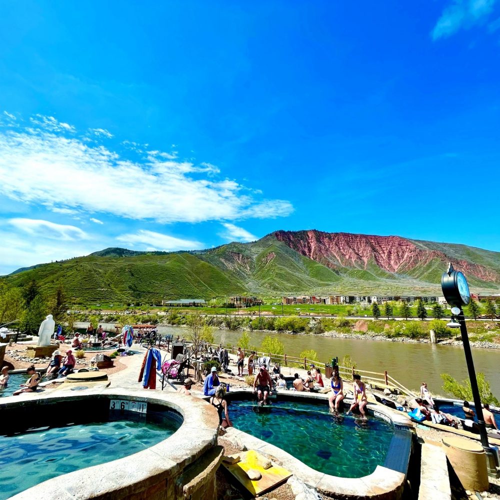Iron Mountain hot springs Colorado