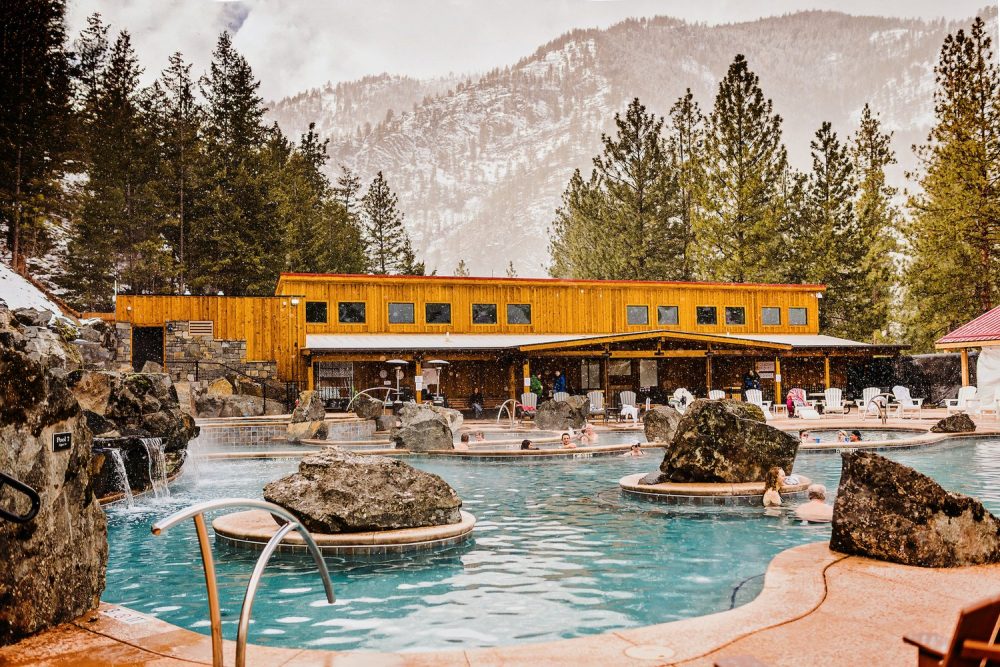 Montana hot springs map - Quinn's hot springs resort