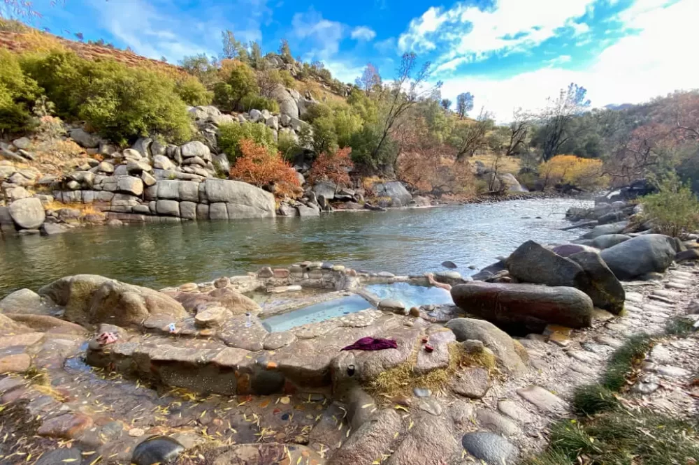 Remington hot springs in California