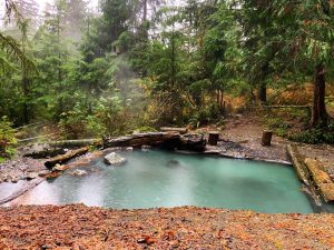 Baker hot springs Washington