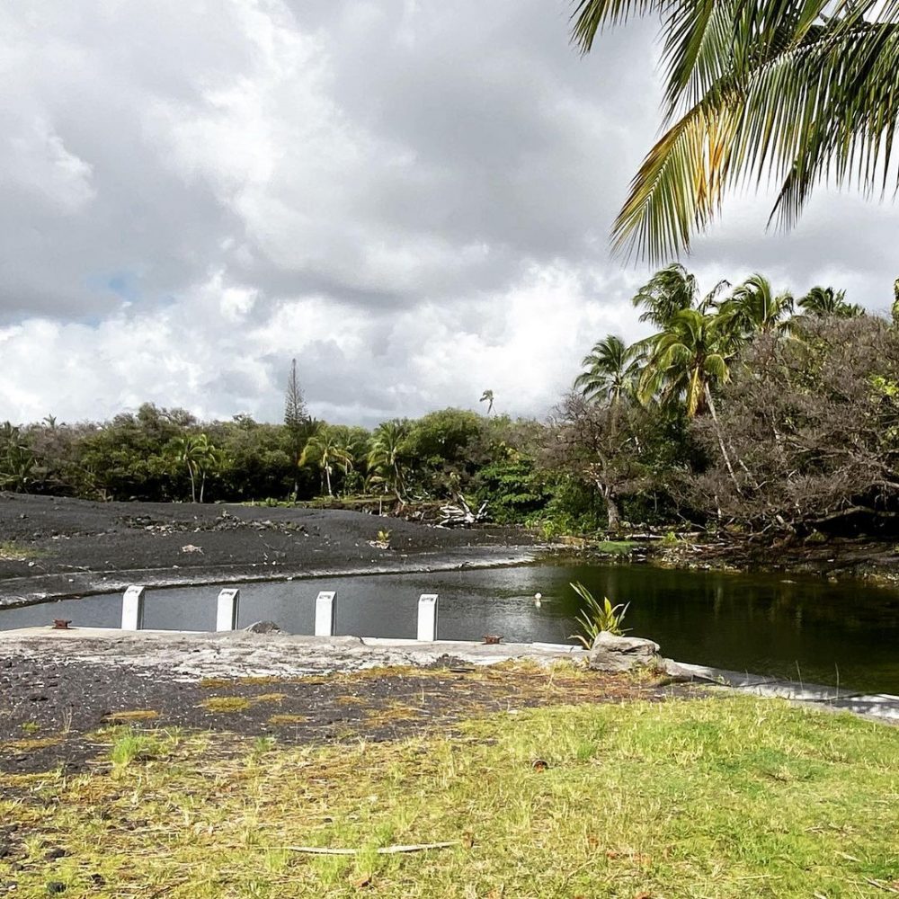 Hot Springs in Hawaii-Pohoiki Warm Springs main pool