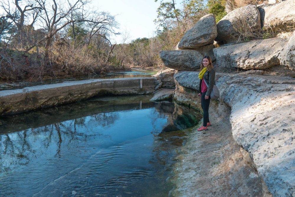 Hot Springs in Texas - Jacob's Well Natural Area