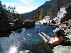 Hot Springs In New Mexico Map