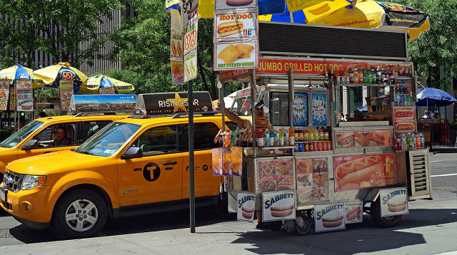 Hot Dogs In New York City