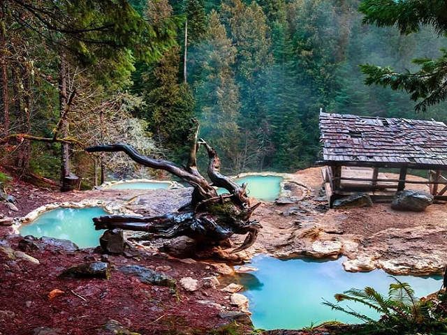 Natural Hot Springs in Orego