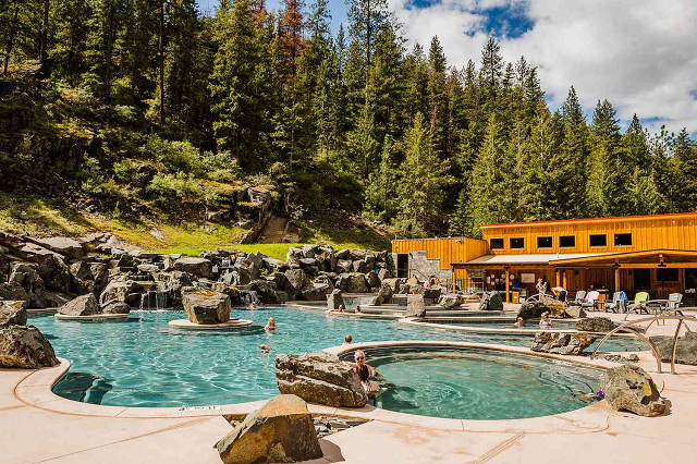 Natural Hot Springs Montana