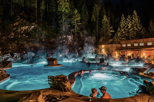 Natural Hot Springs Montana