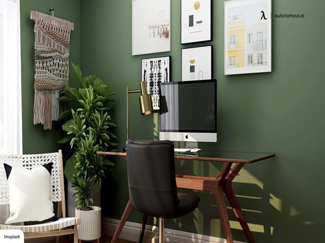 Green Home Office Ideas